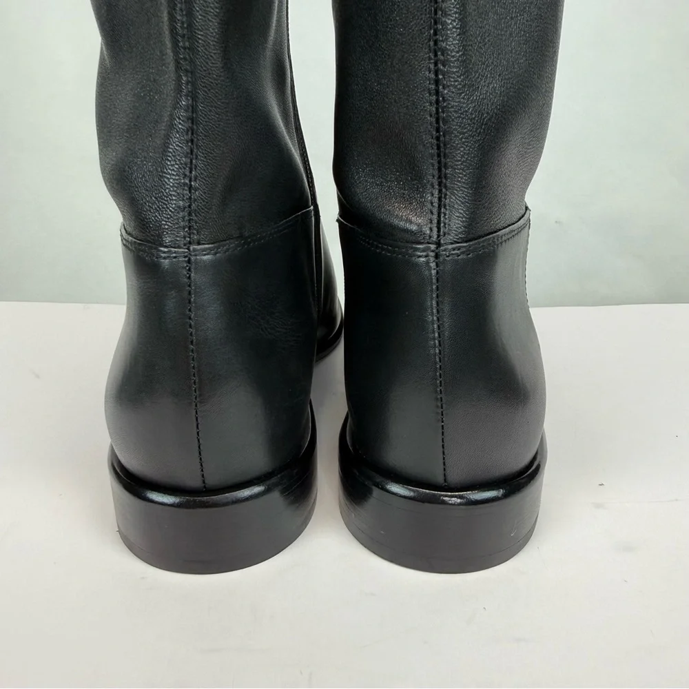 New Vince Cody Over the Knee Boot Black Sz 7.5